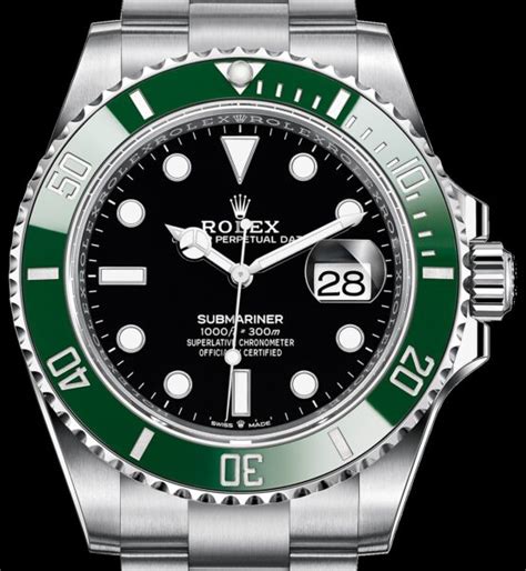 rolex submariner verde nero|rolex submariner 2023.